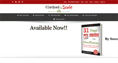 Desktop Screenshot of clothedinscarlet.org